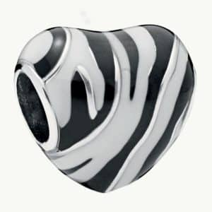 Privjesak Zebra Srce