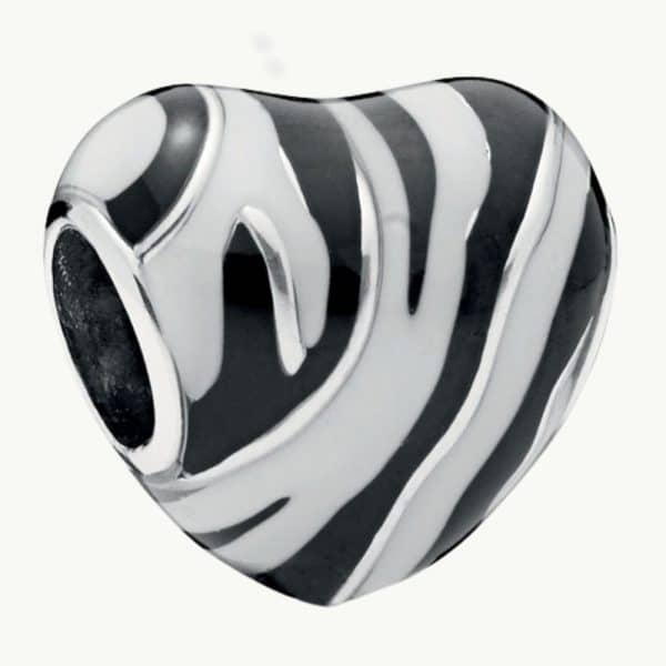 Privjesak Zebra Srce