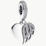 Privjesak Srce Anđeo