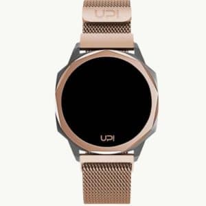 UP! Watch Icon Gun Metal & Rose