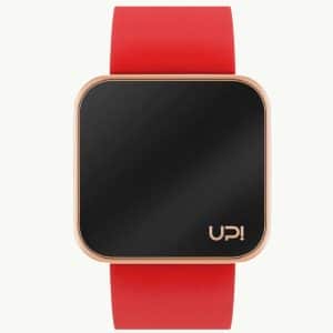 UP! Watch Touch Red & Rose Gold