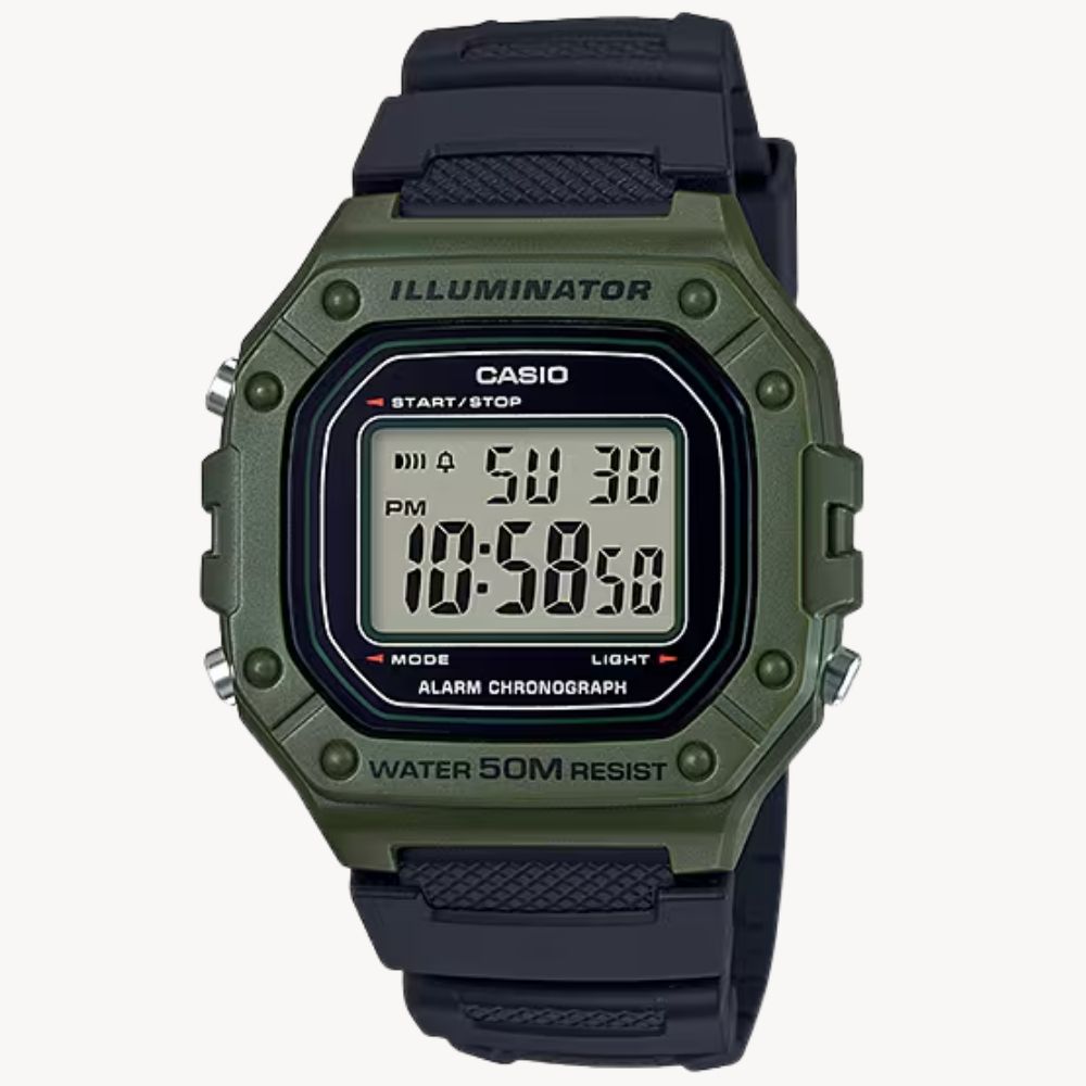 Casio W-218H-3AVEF